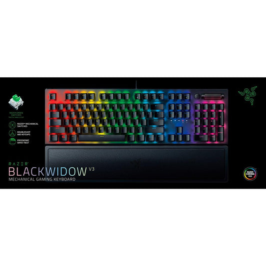 Razer BlackWidow V3 Full Size Mechanical Gaming Keyboard