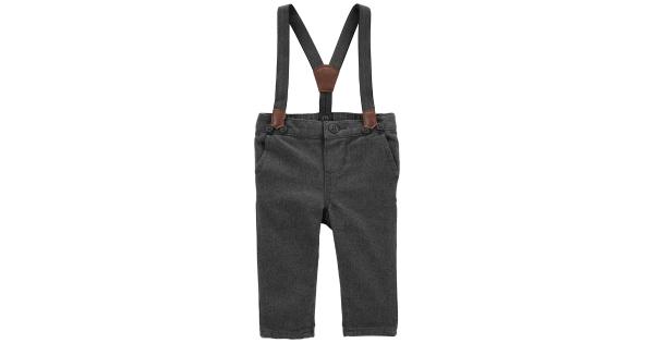 OshKosh B Gosh Baby Boys Herringbone Suspender