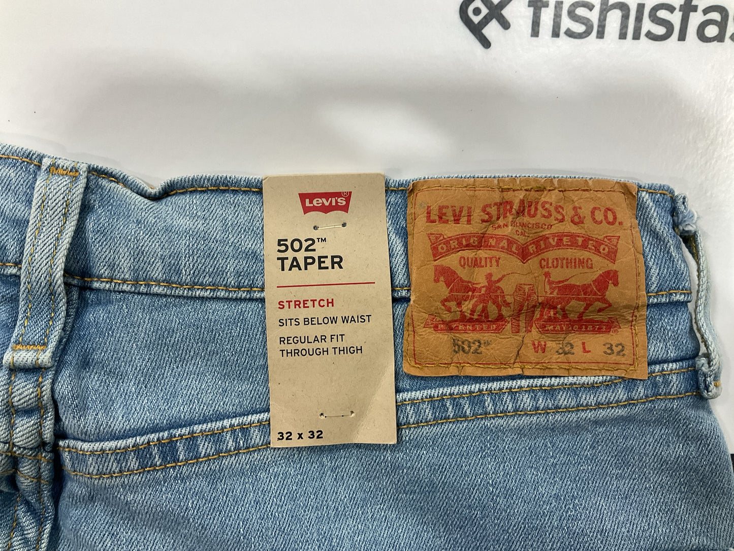 502™ TAPER FIT PANTS LEVI'S® FLEX MEN'S DENIM