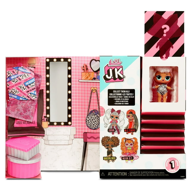 LOL Surprise JK Diva Mini Fashion Doll with 15 Surprises