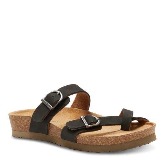 Eastland Women's Tiogo Buckle Strap Thong Sandal Shoes