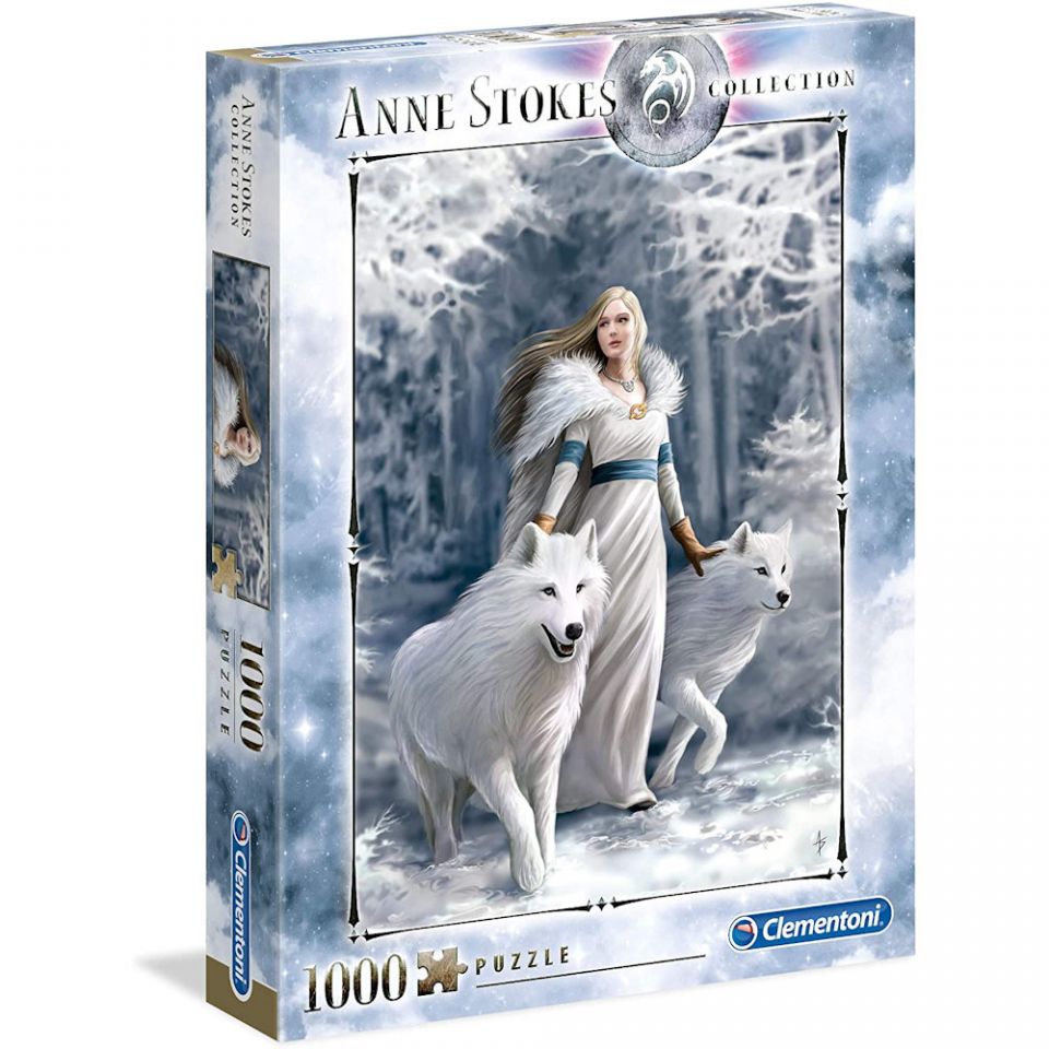 Clementoni Anne Stokes Winter Guardians 1000 Piece Puzzle Toy