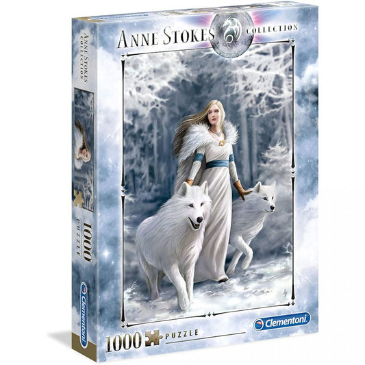 Clementoni Anne Stokes Winter Guardians 1000 Piece Puzzle Toy