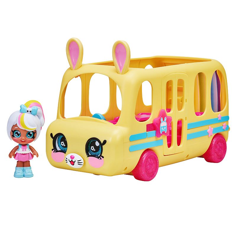 Kindi Kids Minis School Bus Toy