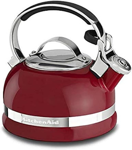 KitchenAid KTEN20SBER 2.0-Quart Kettle with Full Stainless Steel Handle and Trim Band