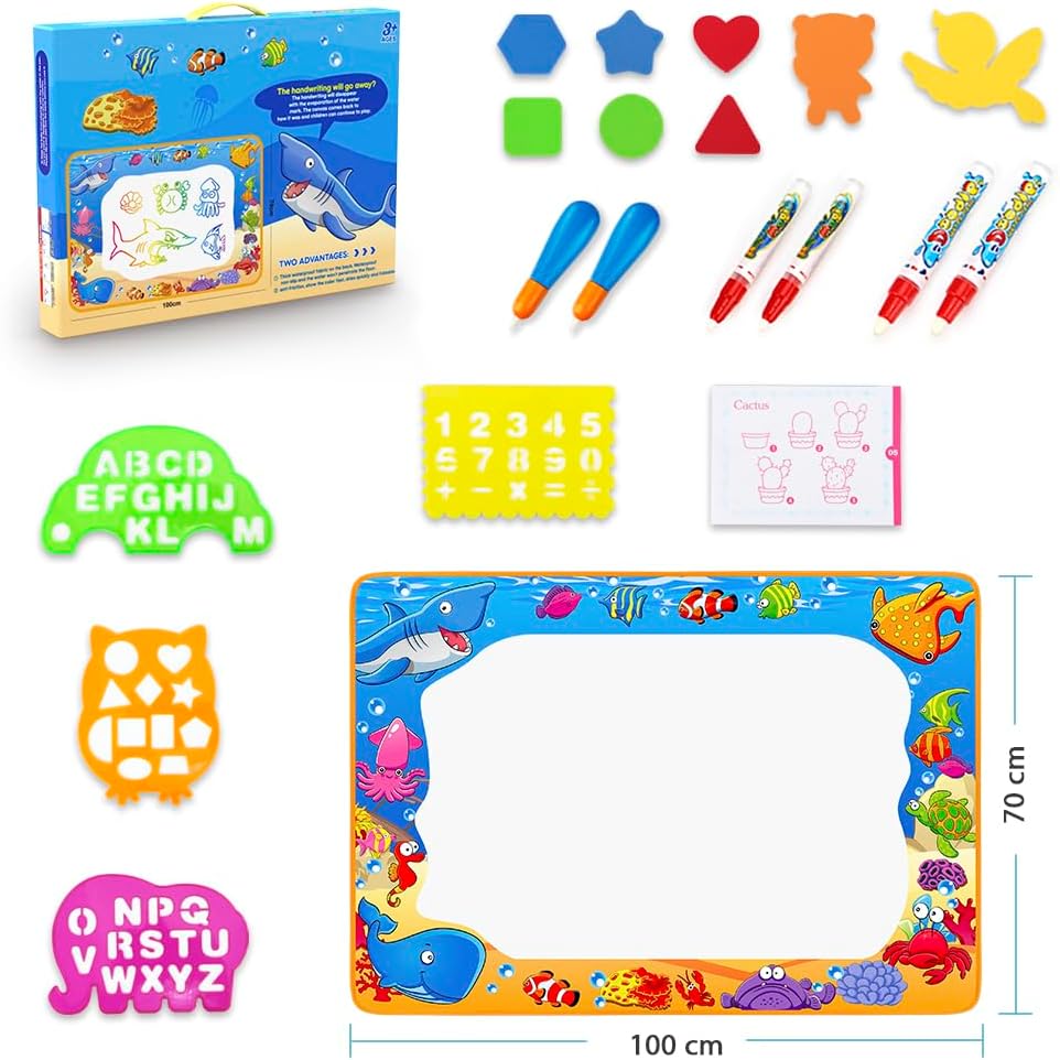 Water Doodle Mat - Kids Painting Toy