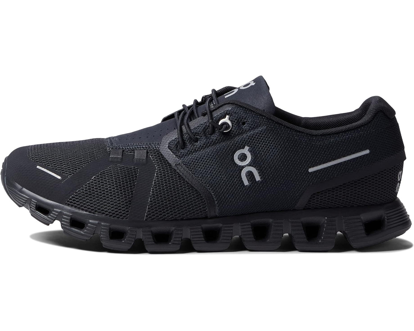 On Running Cloud 5 Mens Sneaker Shoes- Black