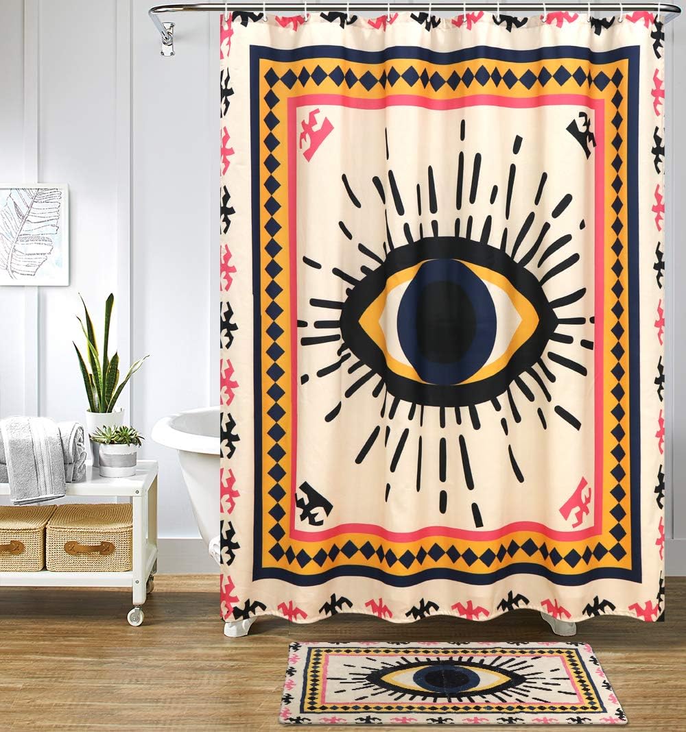 Eye Shower Curtain for Bathroom