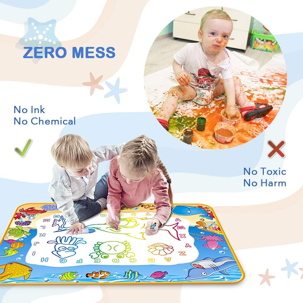 Water Doodle Mat - Kids Painting Toy