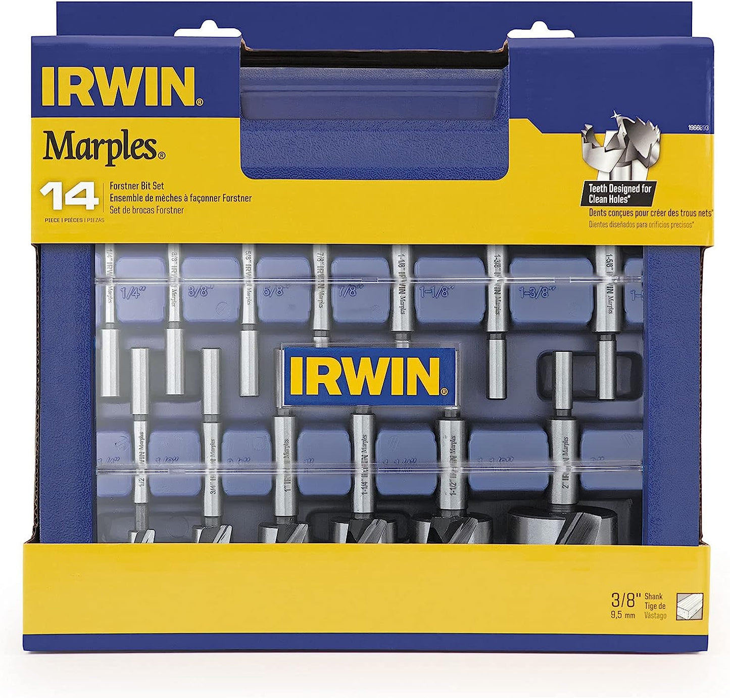 IRWIN Marples Forstner Bit Set, Wood Drill