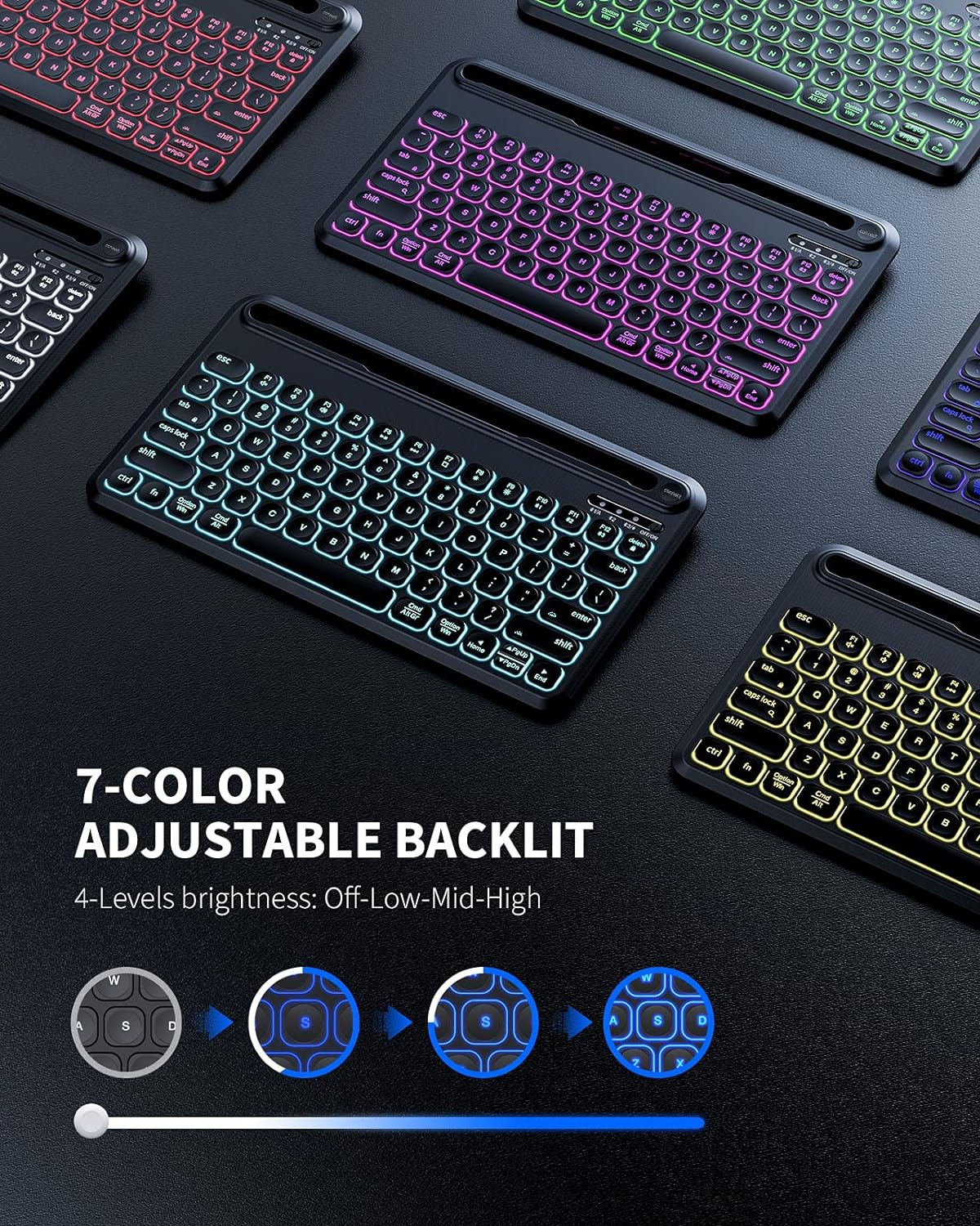 Backlit Bluetooth Keyboard