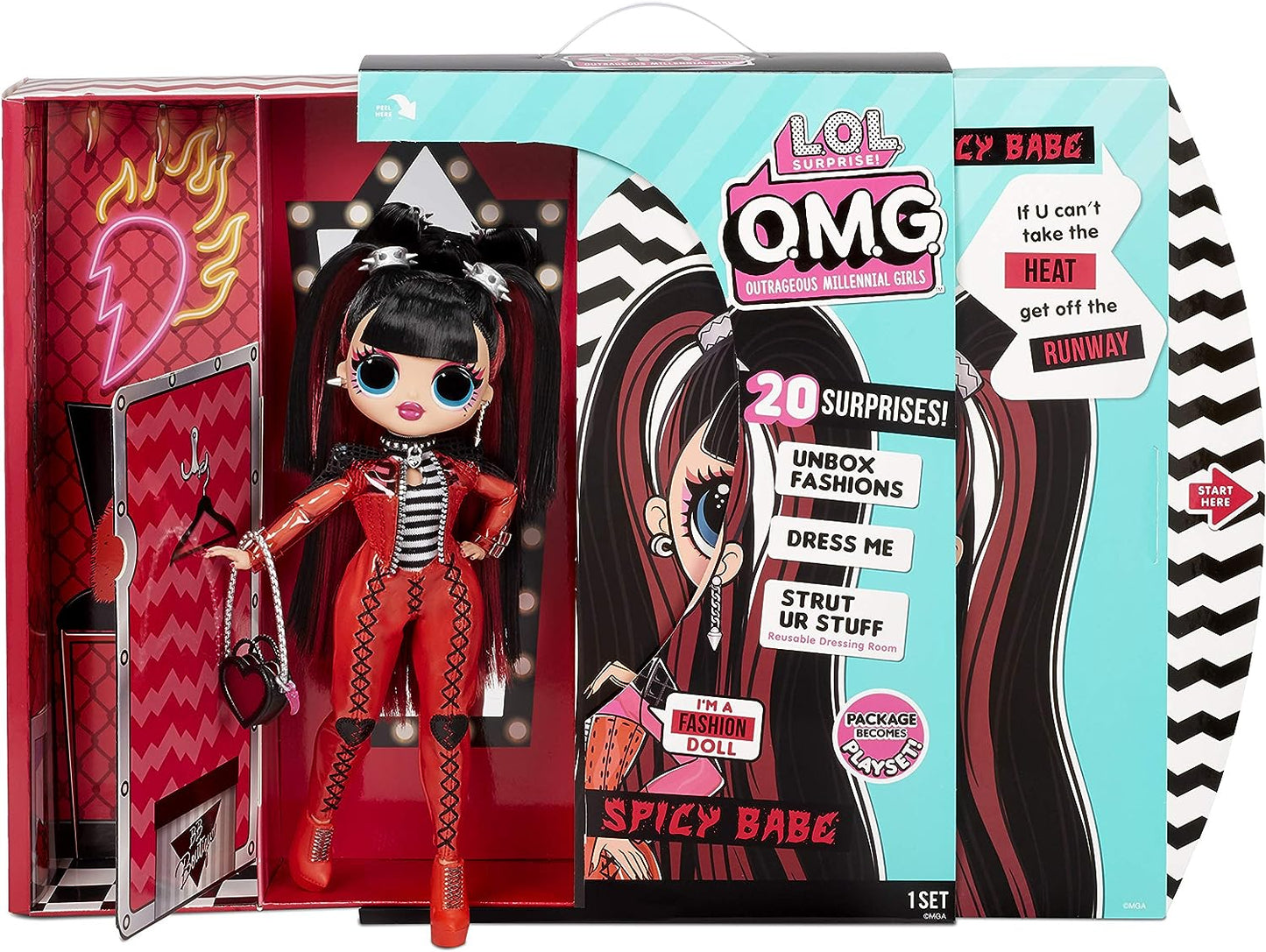 LOL Surprise OMG Spicy Babe Fashion Doll