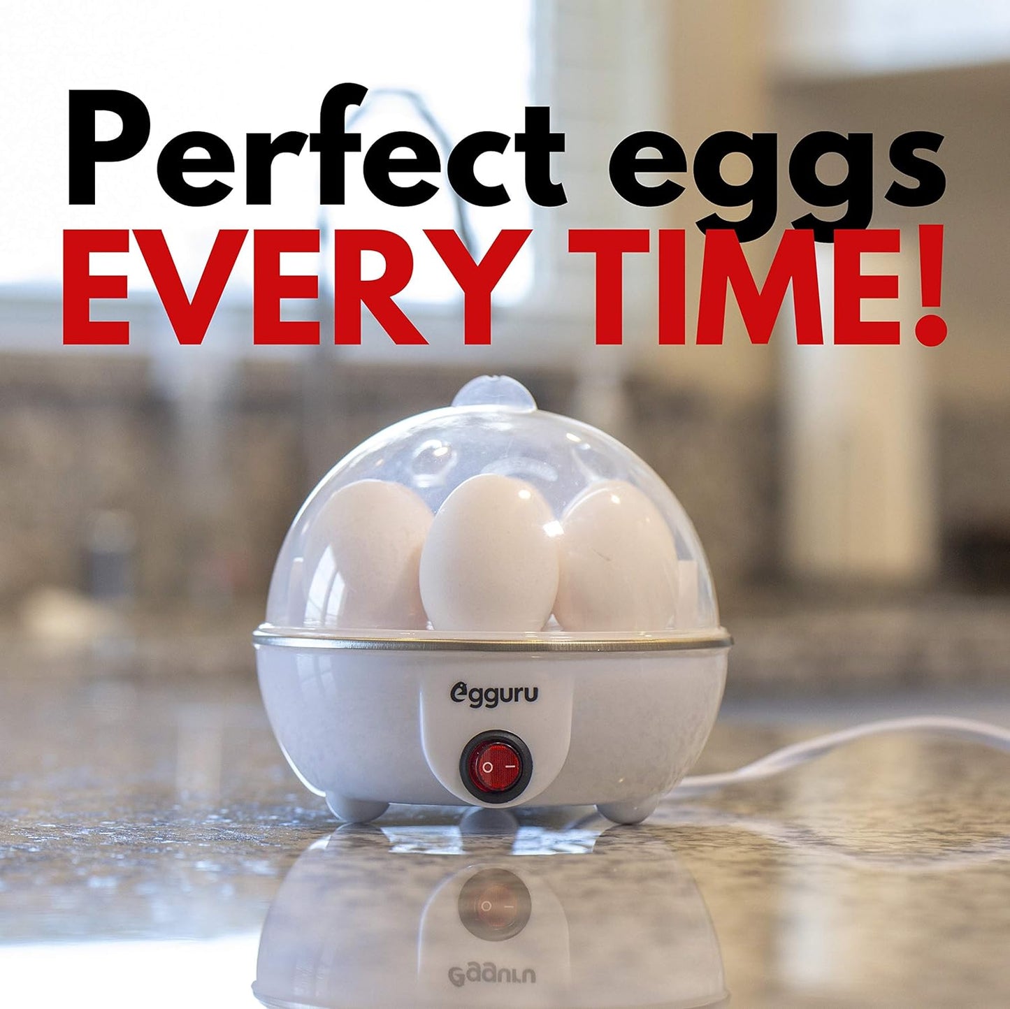 Egguru Electric Egg Cooker Boiler Maker