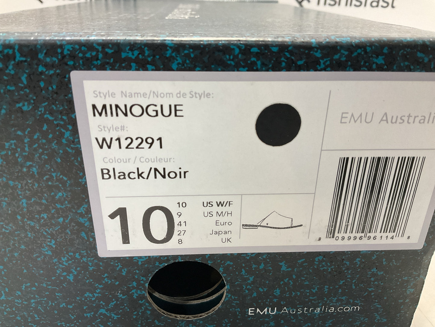 EMU AUSTRALIA MINOGUE BLACK Shoes