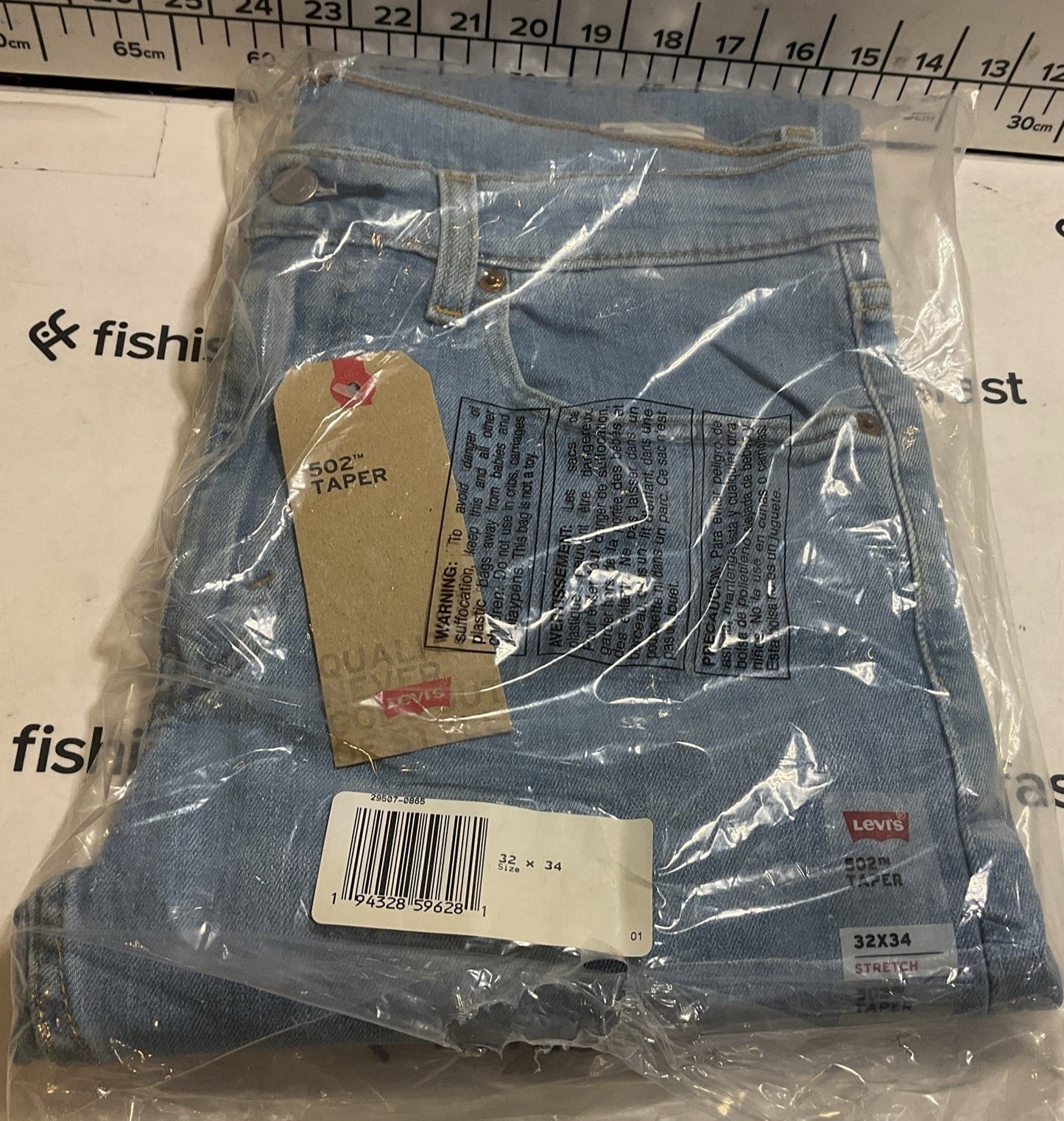 502™ TAPER FIT PANTS LEVI'S® FLEX MEN'S DENIM