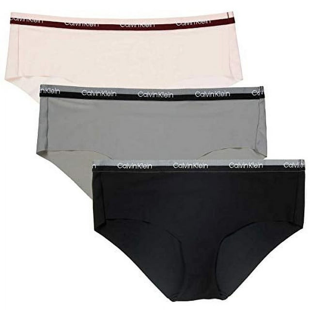 Calvin Klein Women's 3 Pack Hipster Underwear