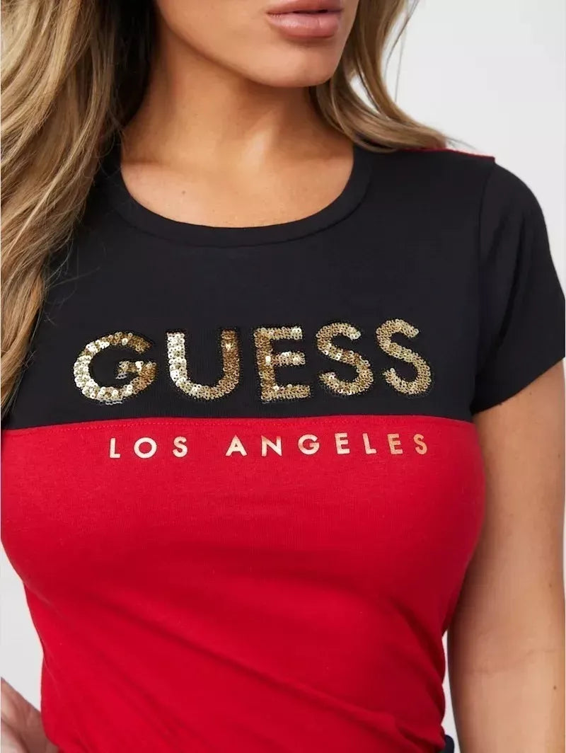 Guess T-shirt Women Kinn Logo Tee