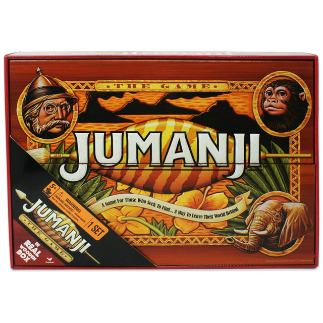 Deluxe Wood Jumanji - Classic Retro 90s Game Toy