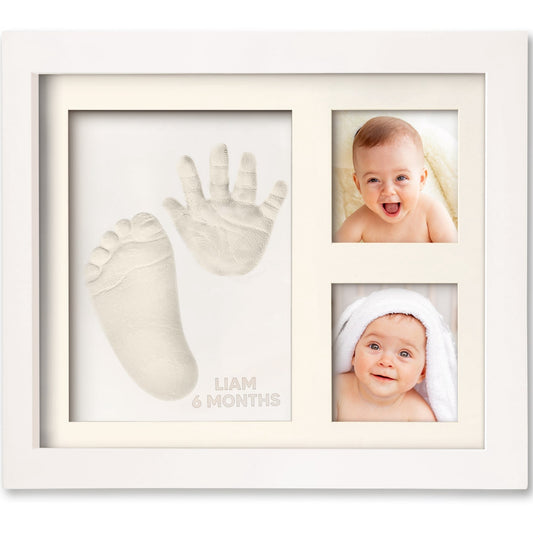 KeaBabies Solo Baby Hand and Footprint Kit Newborn Baby Keepsake Handprint Kit