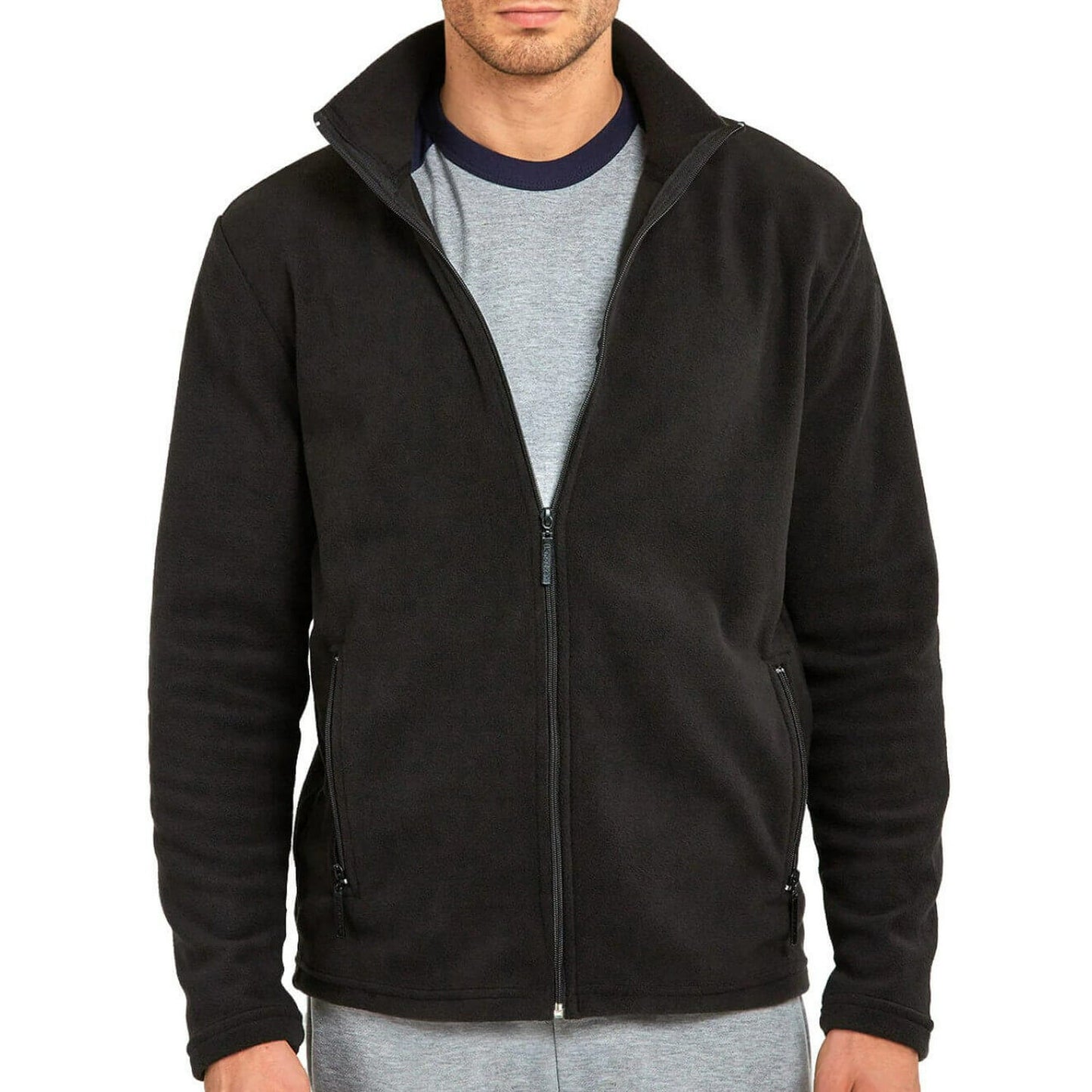 Fleece Jacket Full-Zip Black