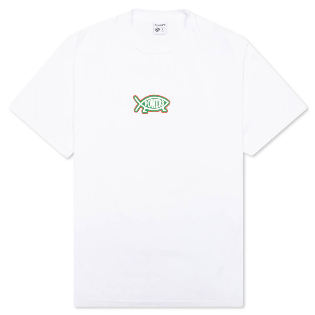 POWERS EVOLUTION WHITE TEE