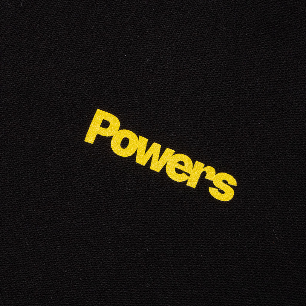 POWERS GET A GRIP SHOP BLACK TEE