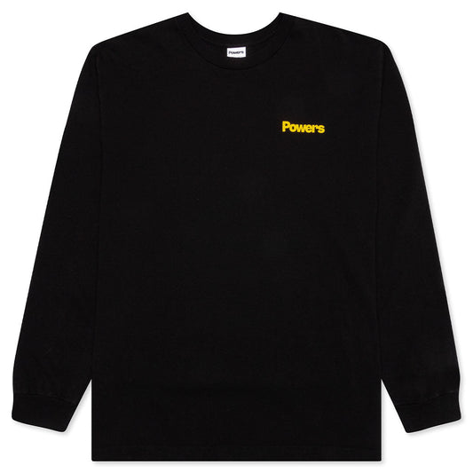 POWERS GET A GRIP SHOP BLACK TEE