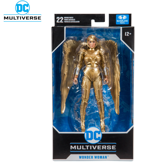 DC MULTIVERSE - WONDER WOMAN 1984 GOLDEN ARMOR ACTION FIGURE TOY