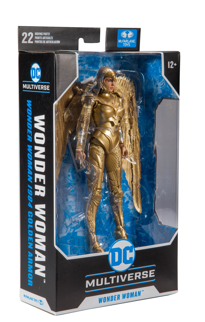 DC MULTIVERSE - WONDER WOMAN 1984 GOLDEN ARMOR ACTION FIGURE TOY