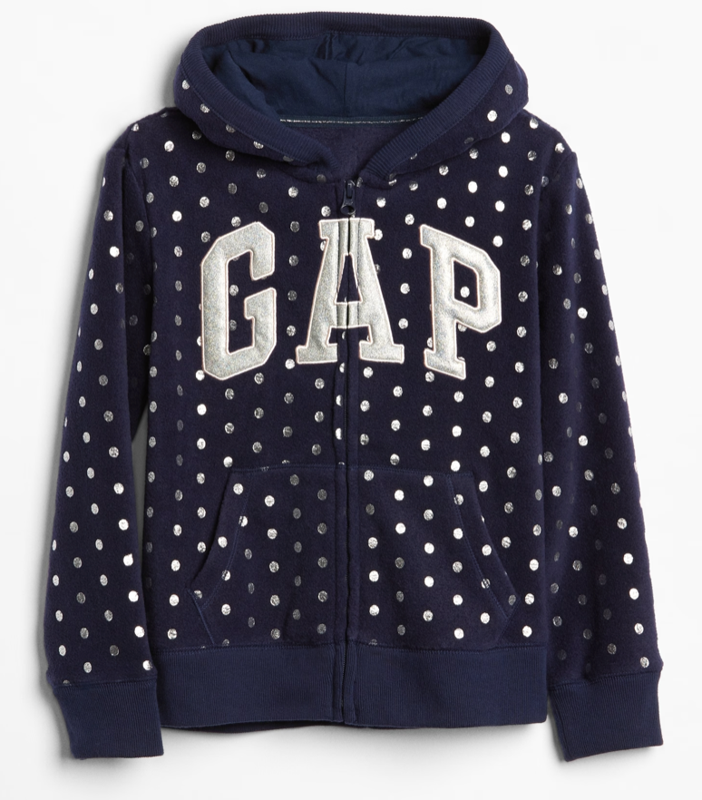 Kids Gap Logo Zip Hoodie