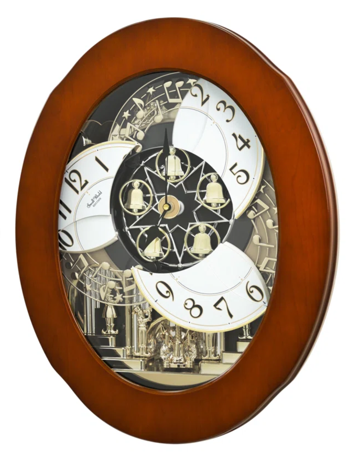 Magic Motion Wood Wall Clock