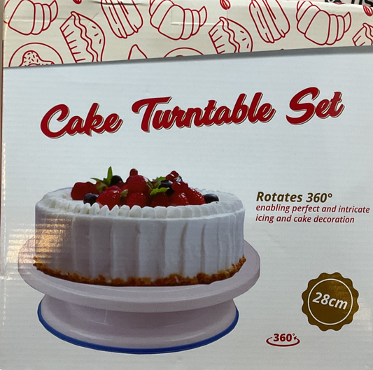 Cake Turntable Set