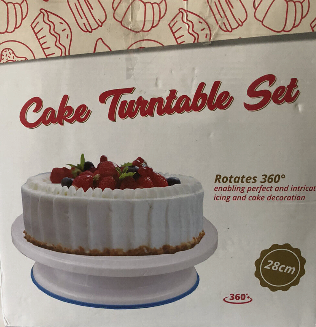 Cake Turntable Set