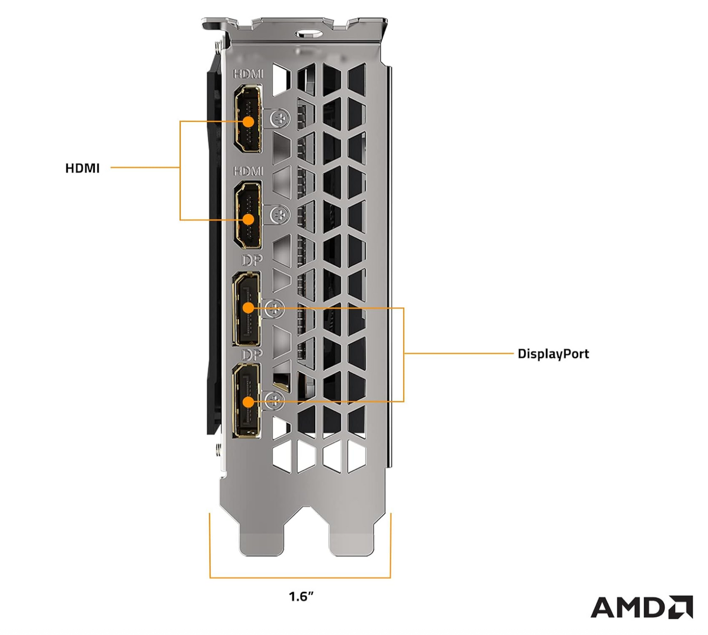 GIGABYTE Radeon RX 6600 Eagle 8G Graphics Card