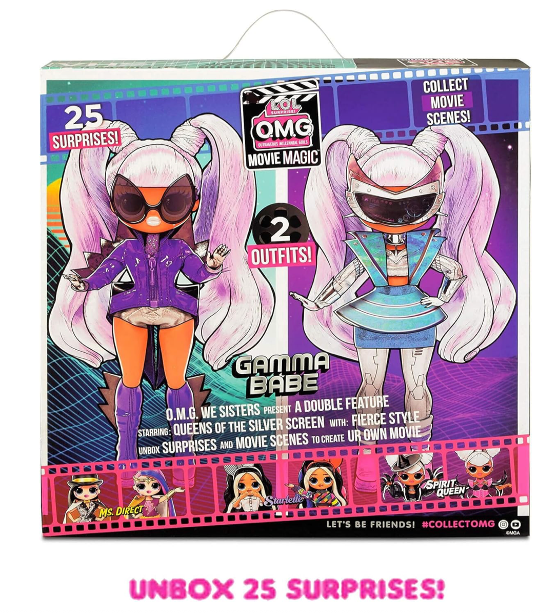 LOL Surprise OMG Movie Magic Gamma Babe Fashion Doll