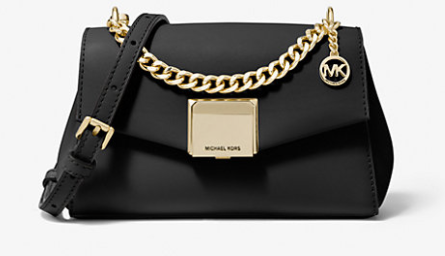 Michael Kors Lita Small Leather Crossbody Bag