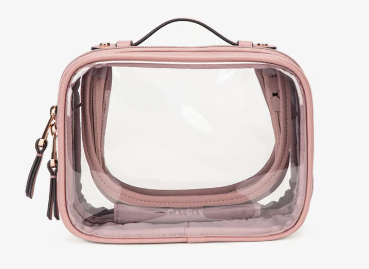 CALPAK Small Clear Cosmetics Case