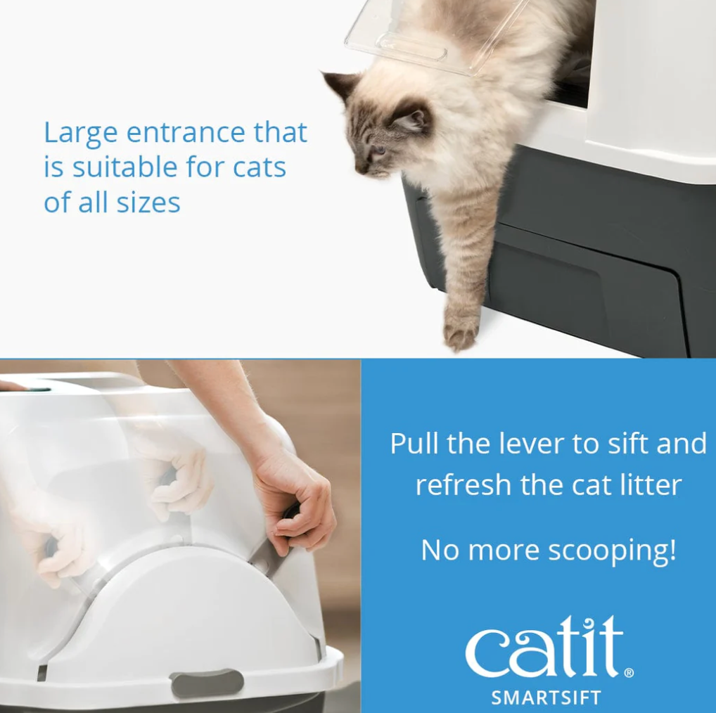 Catit Smartsift Automatic Sifting Cat Litter Box