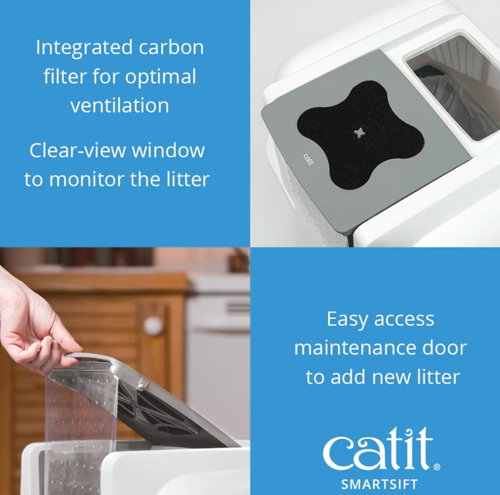 Catit Smartsift Automatic Sifting Cat Litter Box