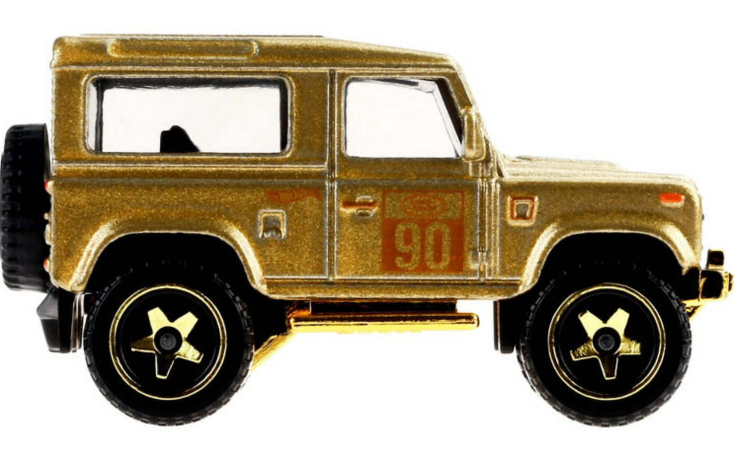 Hot Wheels 1:64 Scale FAO Schwarz Gold Vehicles 160th Anniversary, 8-Pack