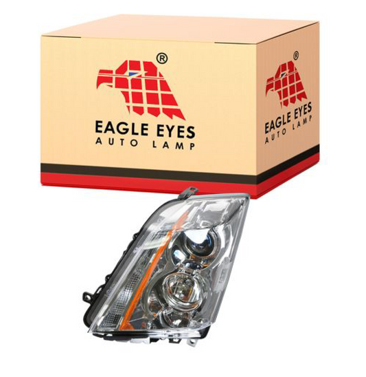 Eagle Eyes GM539-B001L Driver Side Headlamp Assy Fits Cadillac CTS