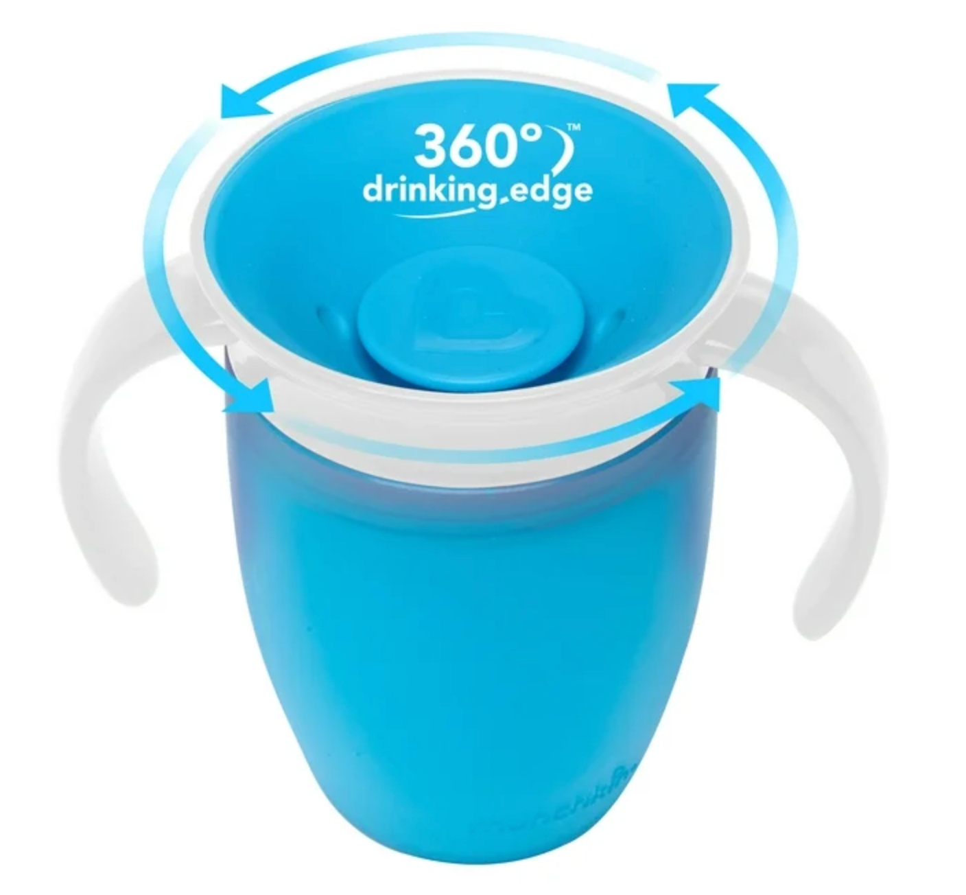 Munchkin® Miracle® 360° Spoutless Trainer Sippy Cup with Handles