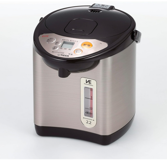 Tiger Electric Hot Water Electric Pot "VE Electric Thermos Noriko-san" (2.15L) Brown PIL-A220-T