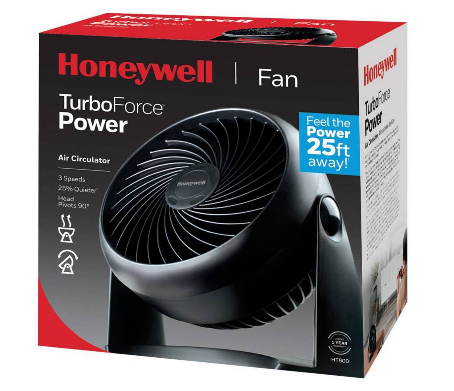 Honeywell Turbo Force Table Air Circulator Fan