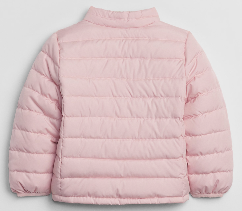 Gap Factory Toddler ColdControl Reversible Puffer, Pink, 3 Years