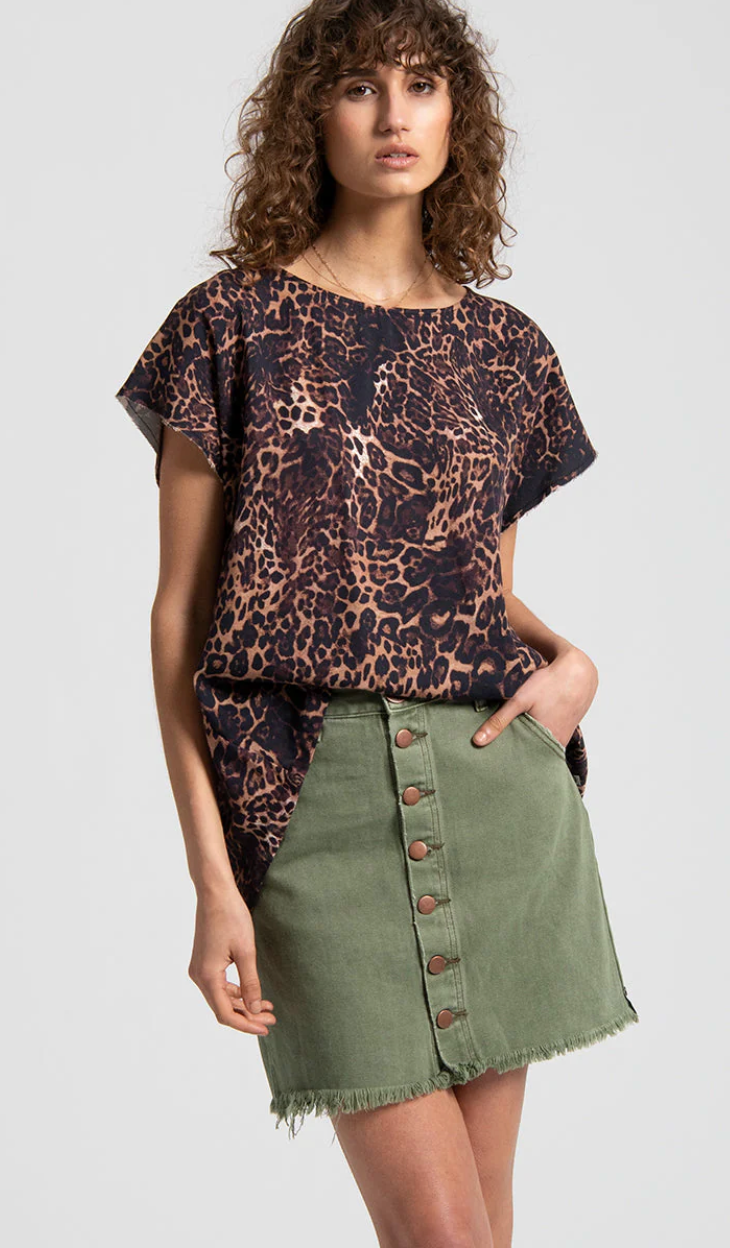 The Super Khaki Viper Skirt