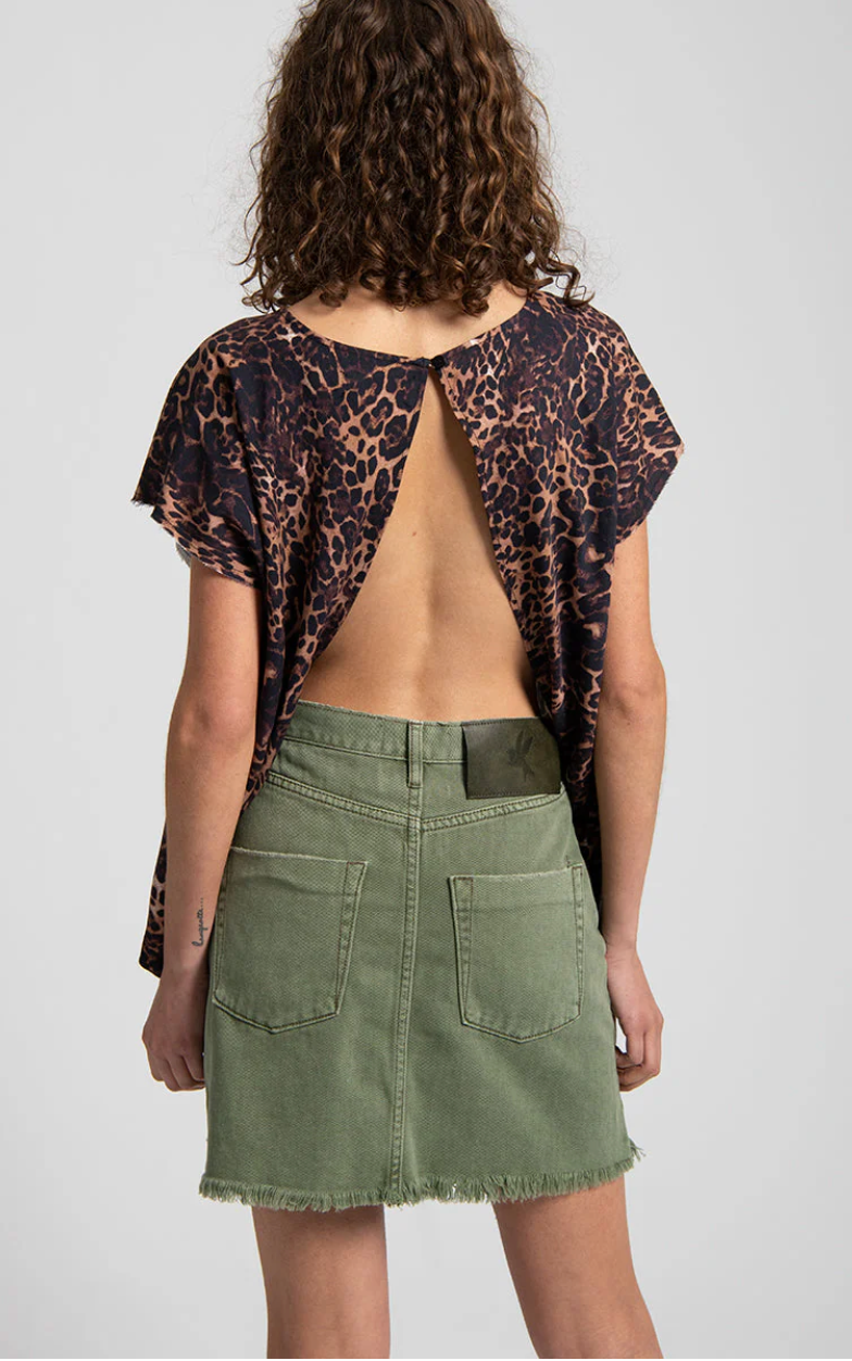 The Super Khaki Viper Skirt