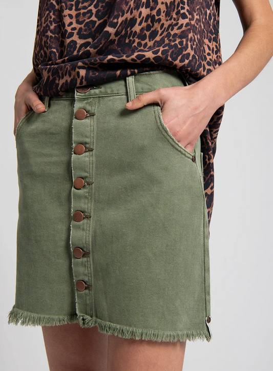 The Super Khaki Viper Skirt