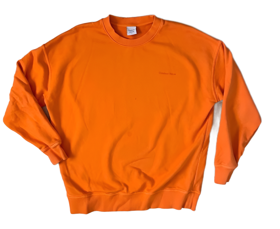 Outdoor Voices Pickup Sweatshirt in Clementine