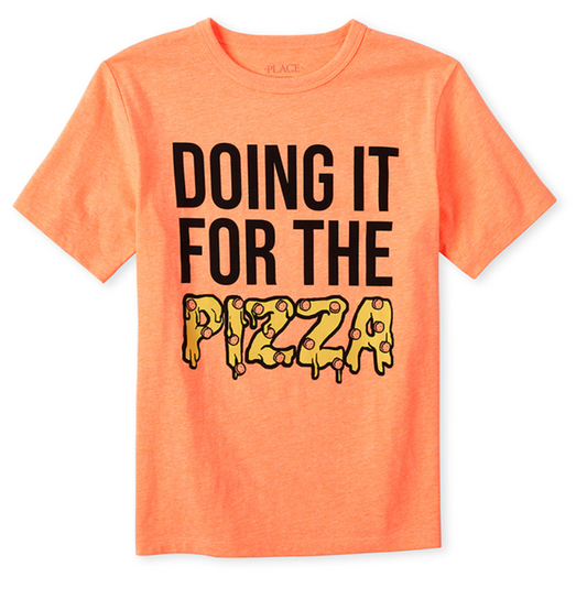 Boys Pizza Graphic Tee